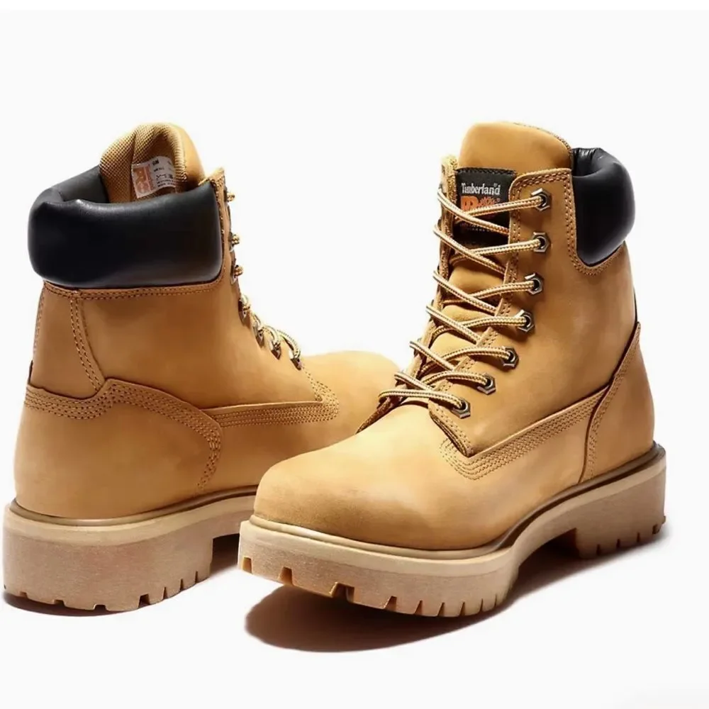 Timberland PRO Direct Attach Men's‎ Waterproof 6-in. Work Boots 11.5 Blk NWOB